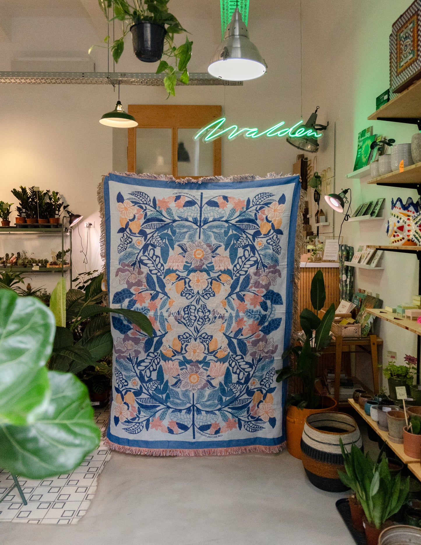 Secret Garden Throw