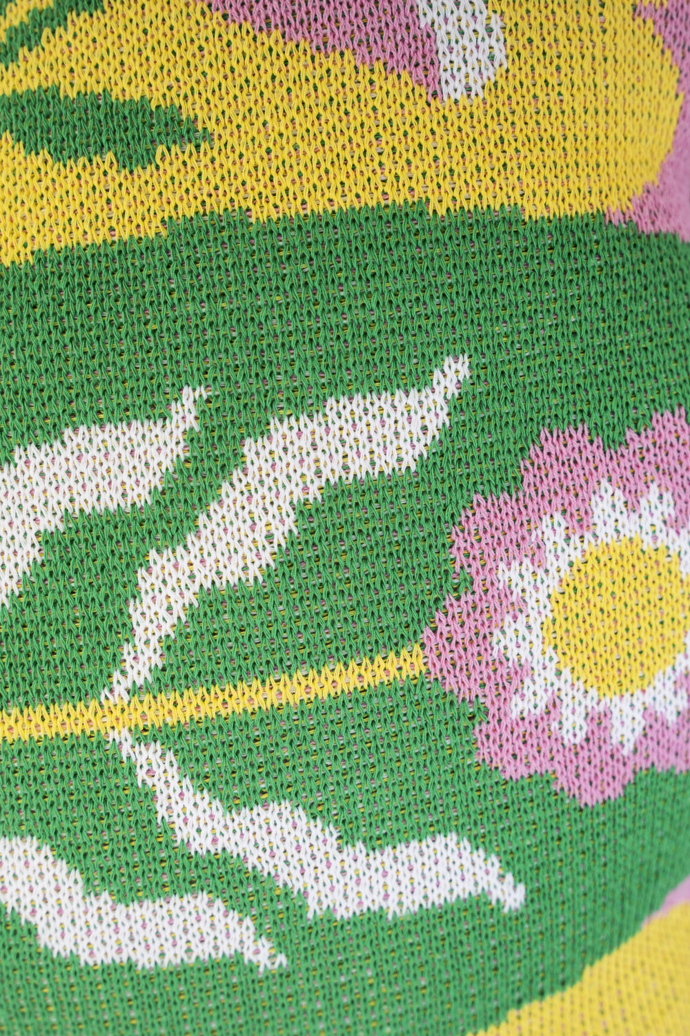 Green Folk pillow