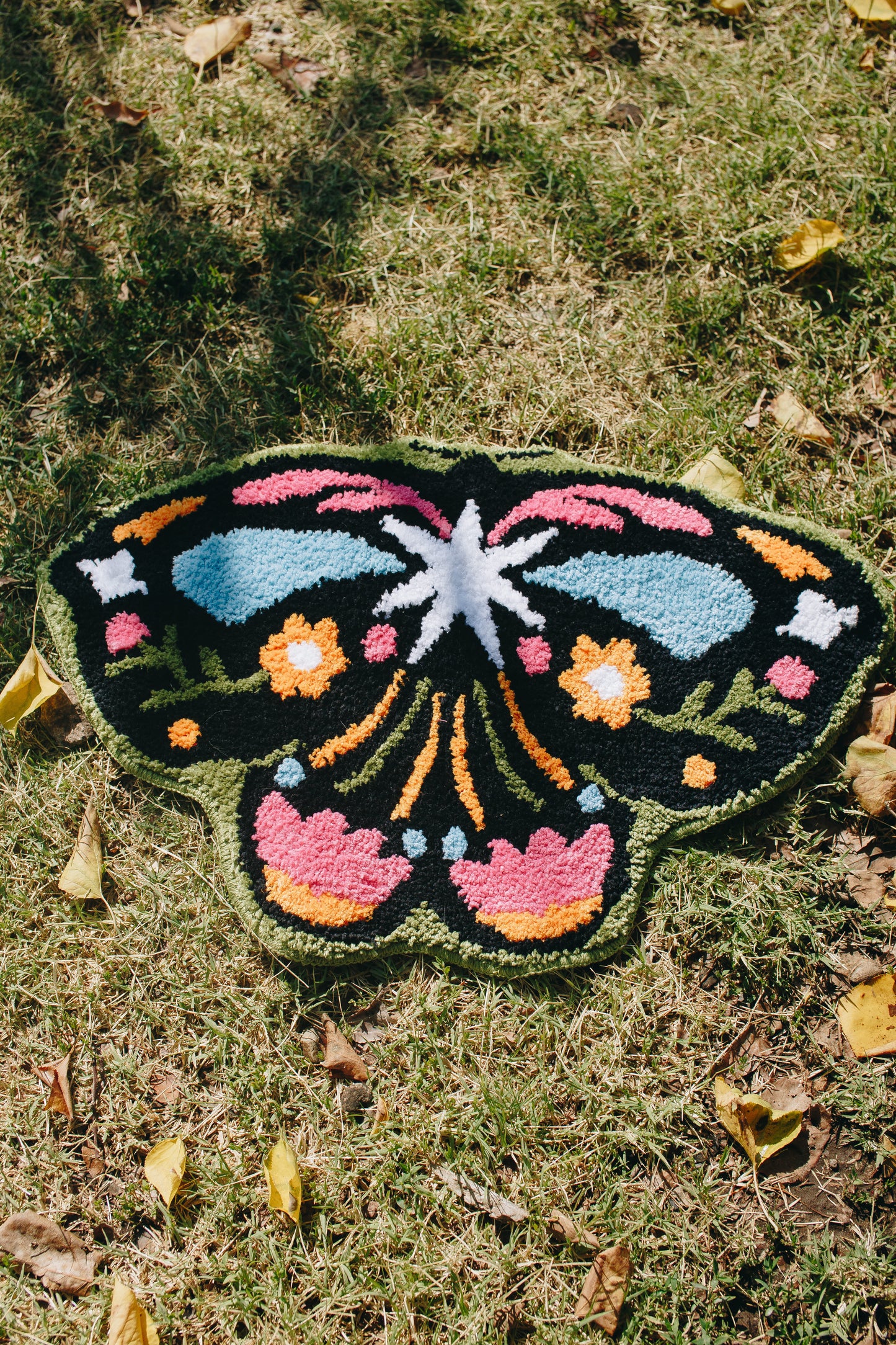 Butterfly rug