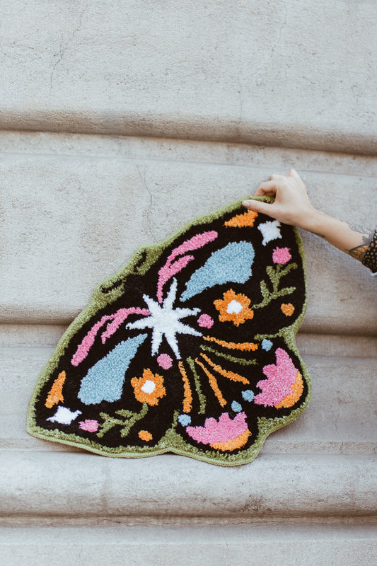 Butterfly rug