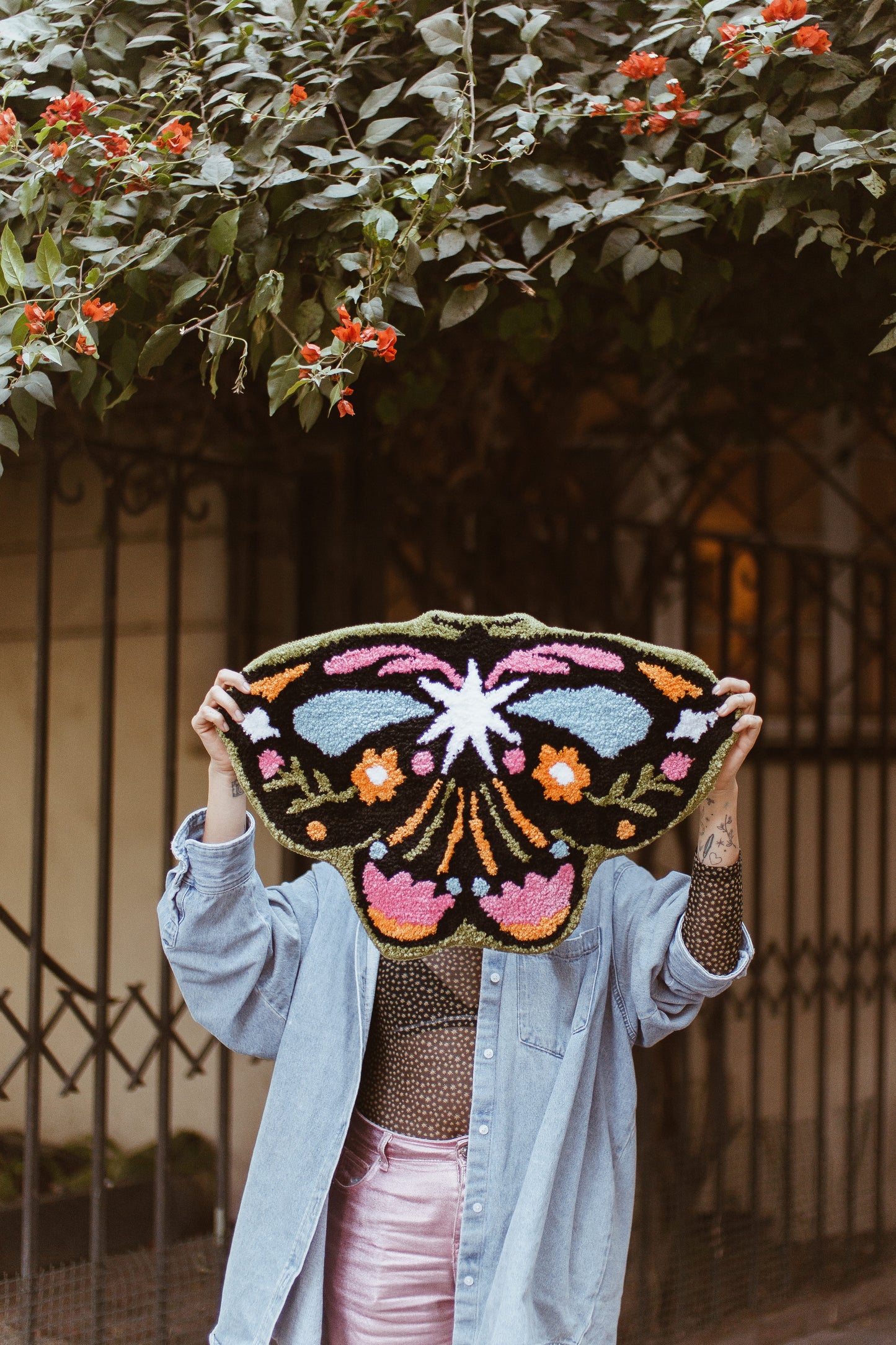 Butterfly rug