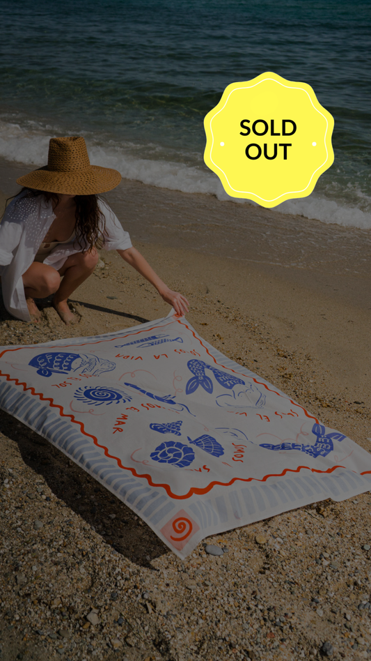 Mar azul sarong