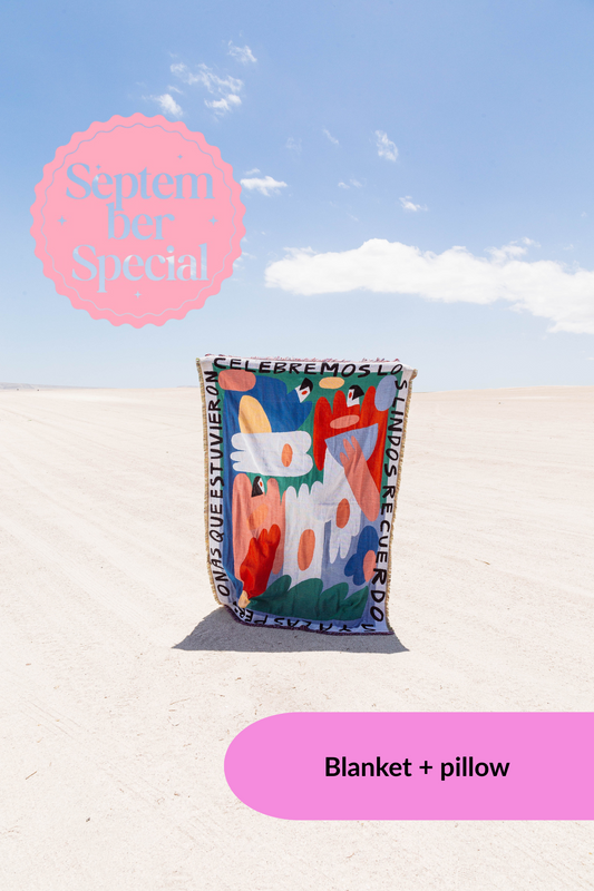 Textil Cafe con mieel +pillow
