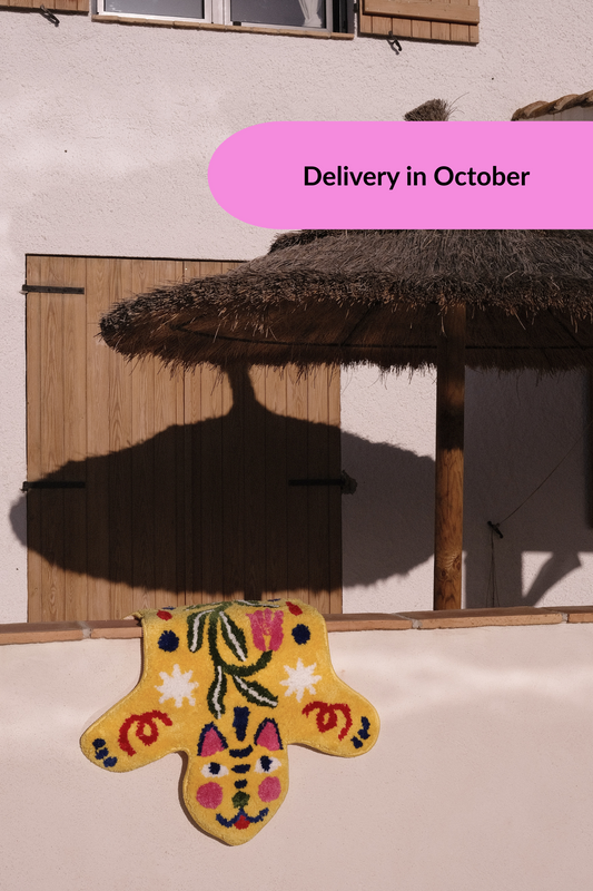Tiger rug delivery in OCTOBER