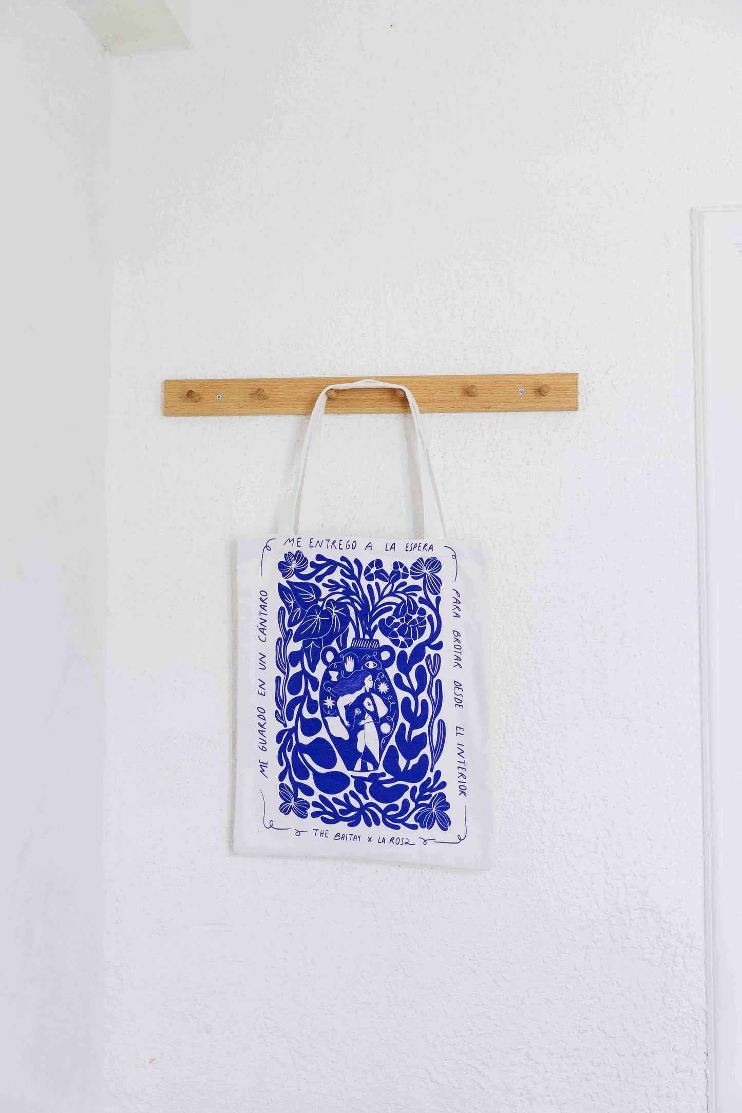 Tote bag Bloom