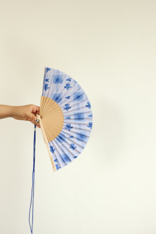 BIRDS hand fan