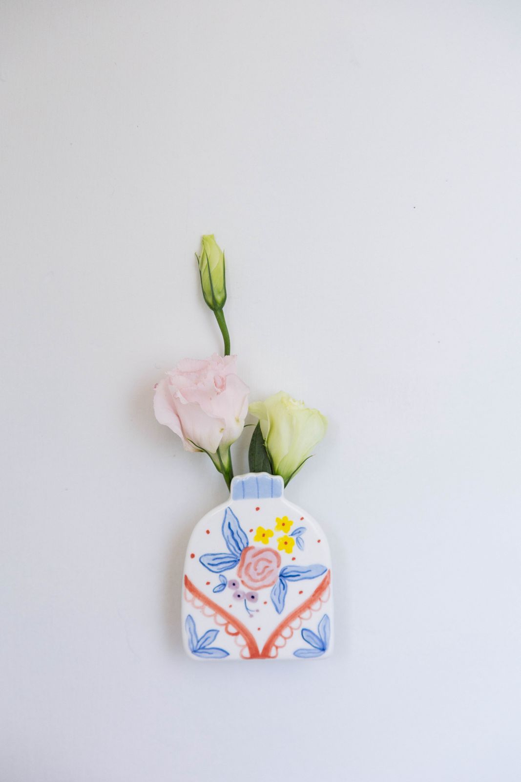 Rose wall vase